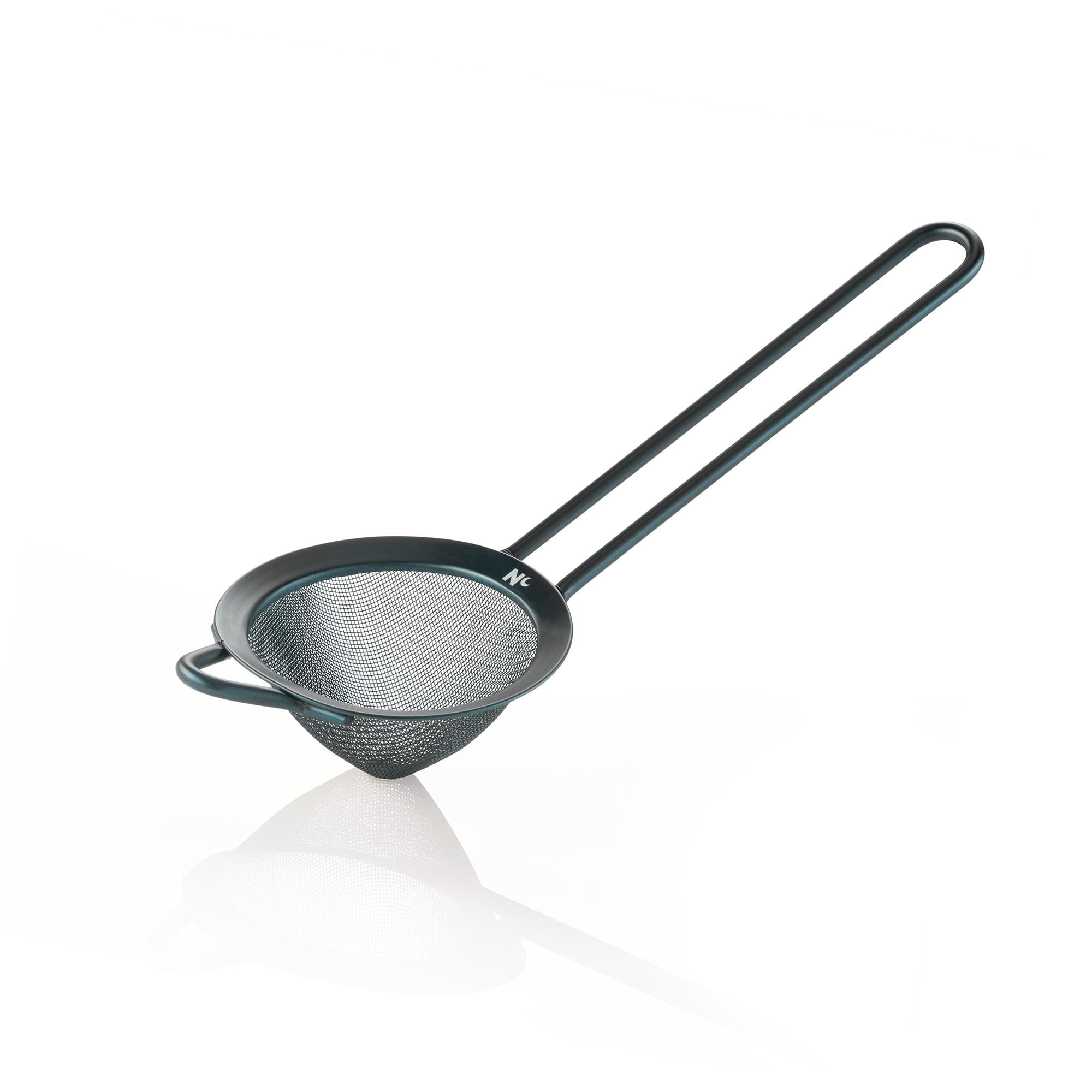 Feinmaschiges Sieb Ø9cm 25,5cm NOCTURN 18/8 blau matt