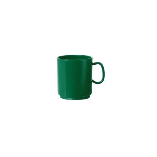 Kaffeebecher 0,25L grün stapelbar