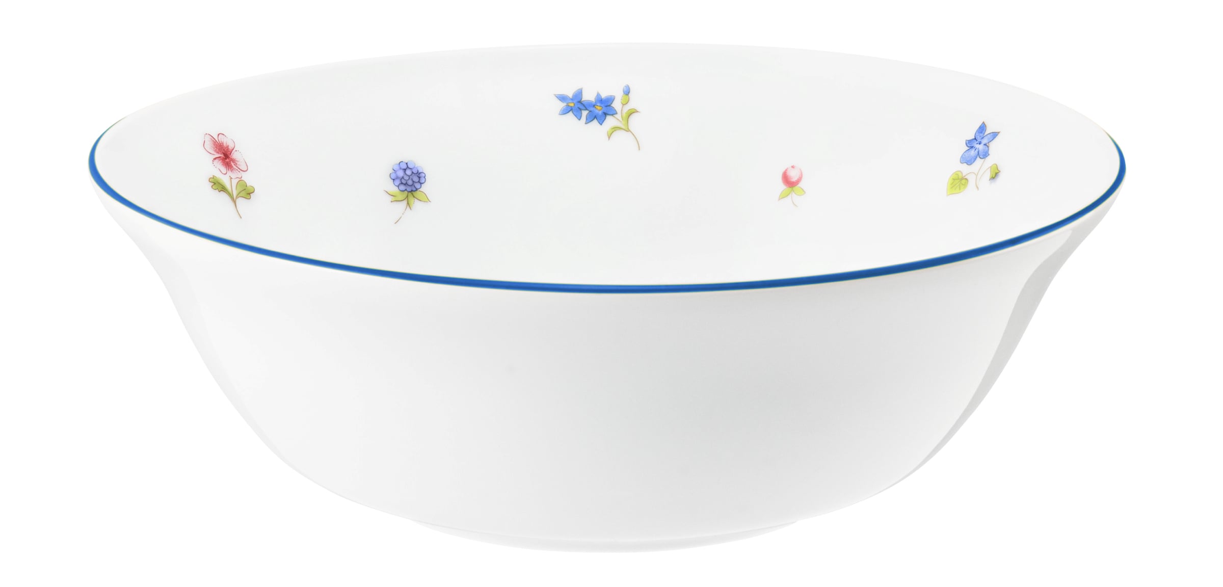 Schale rund rund 18cm COMMUNITY streublume blaue linie