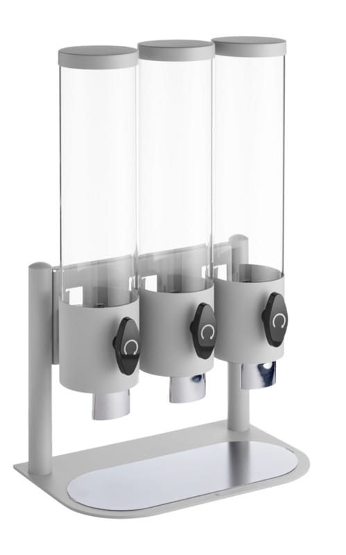 Müslispender 3 Behälter BASIC CHANGE PVD MACADAMIA