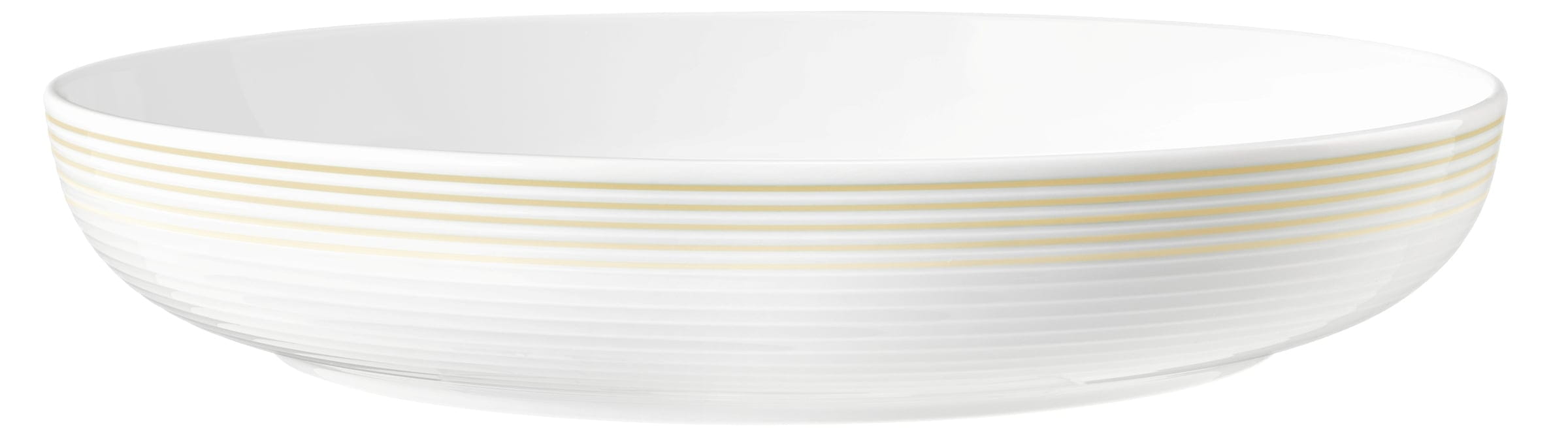 Teller rund mit Relief tief coup 28cm BLUES sandbeige