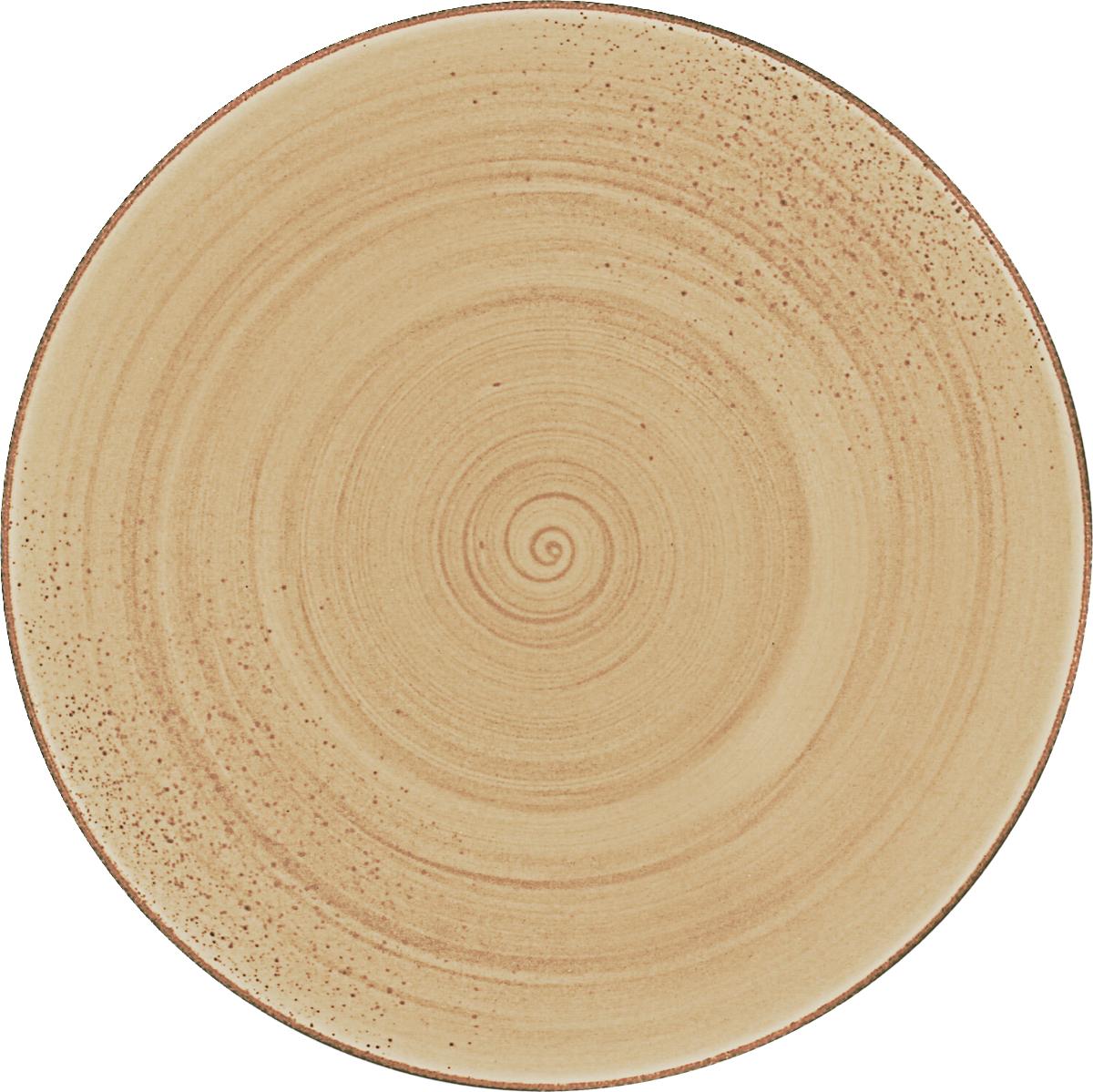 Teller tief rund coup 24cm MODERN RUSTIC sand