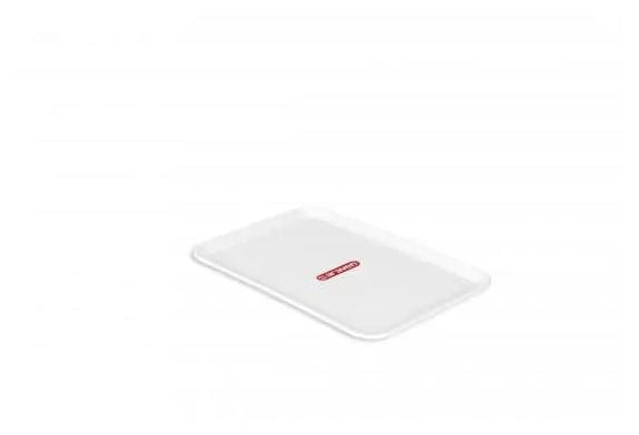 Serviertablett 28x19x1,2cm BASIC weiß