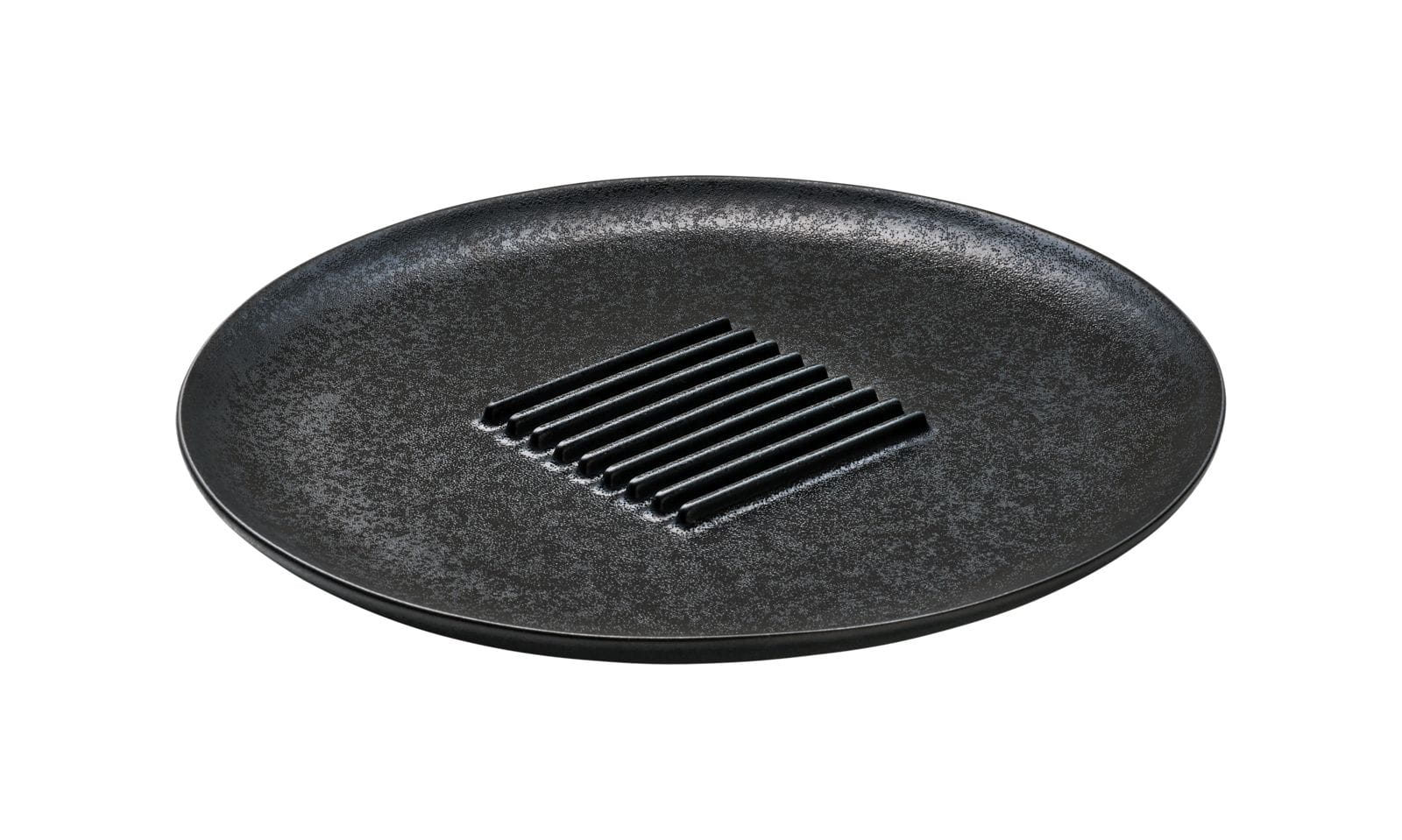 Teller flach rund 28cm COAST&COUNTRY black