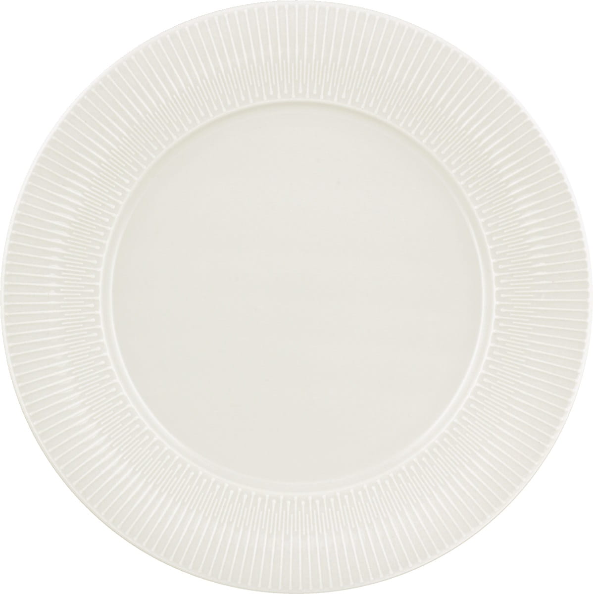 Teller flach rund Fahne Relief 26cm VIBES