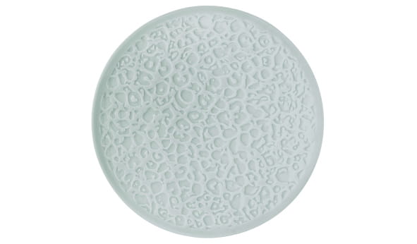 Teller flach 16,5 cm Vollrelief Nori arktisblau light