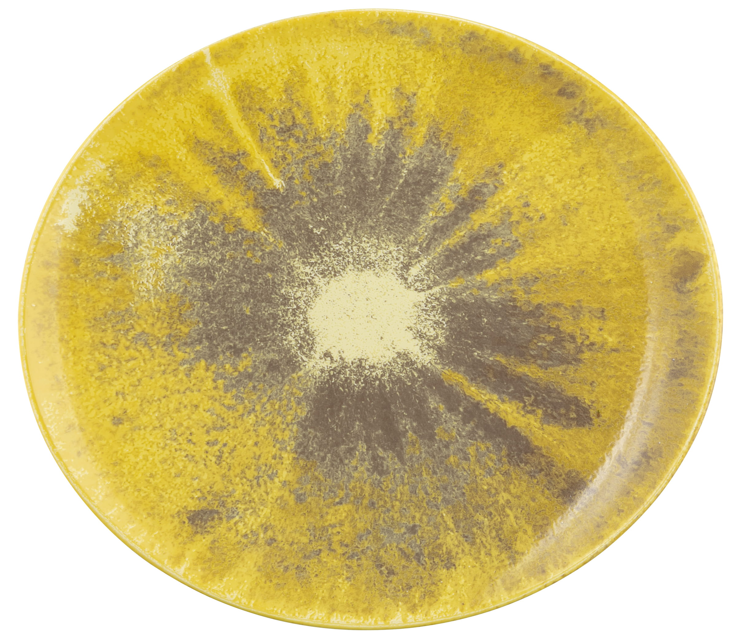 Teller oval oval 5235 34cm MODERN LIFE batik kurkuma