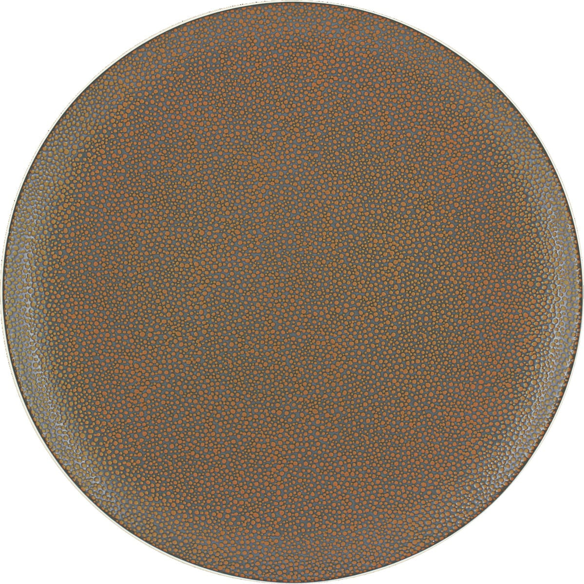 Teller flach rund coup 29cm PURITY PEARLS METALLIC gold