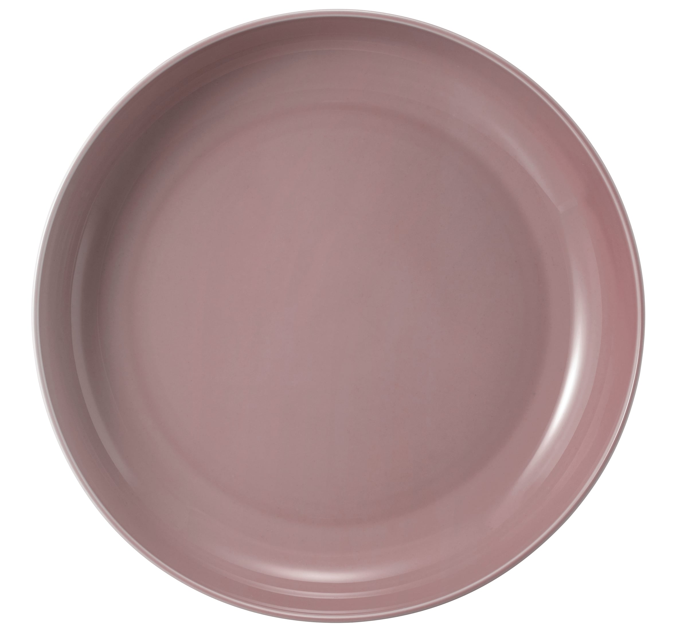 Teller rund mit Relief tief coup 28cm BEAT altrosa