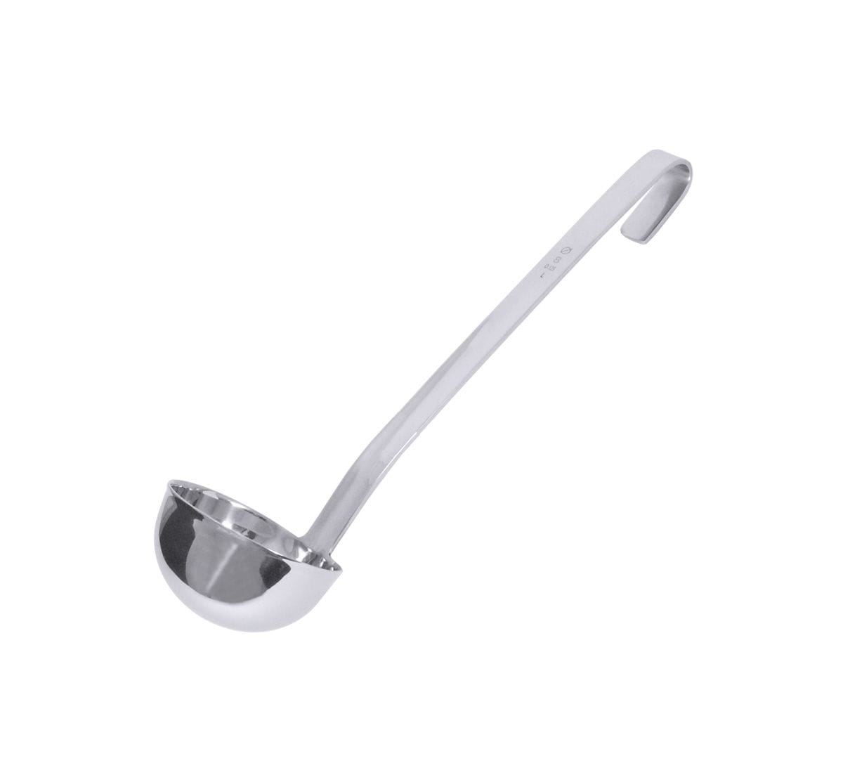 Schöpfkelle fugenlos 0,5l D: 12cm L: 26cm