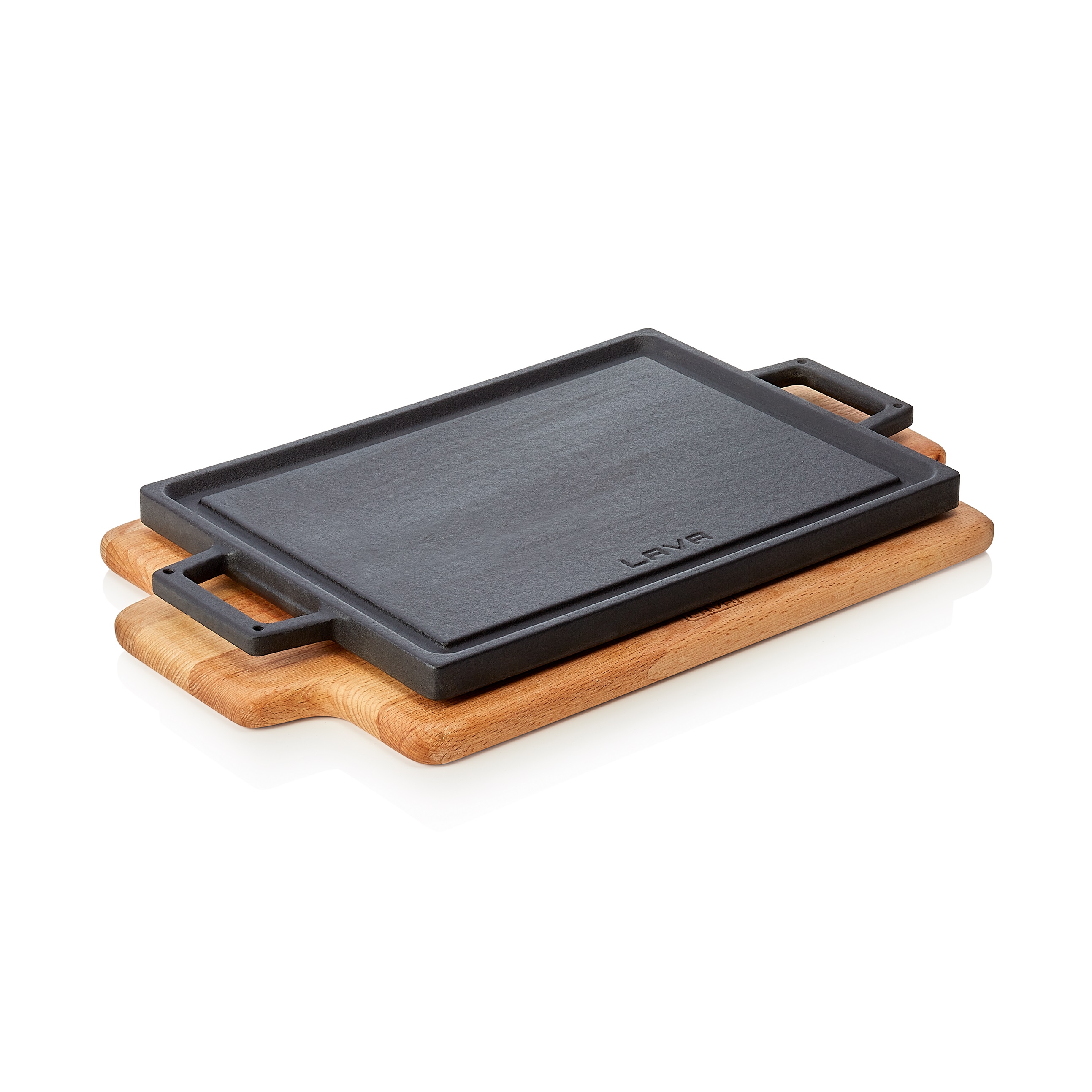 Servierpfanne 37,5x22x1,5cm LAVA