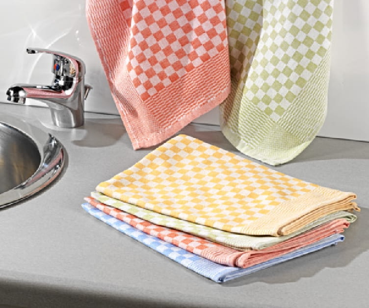 Grubentuch 45x70cm rot