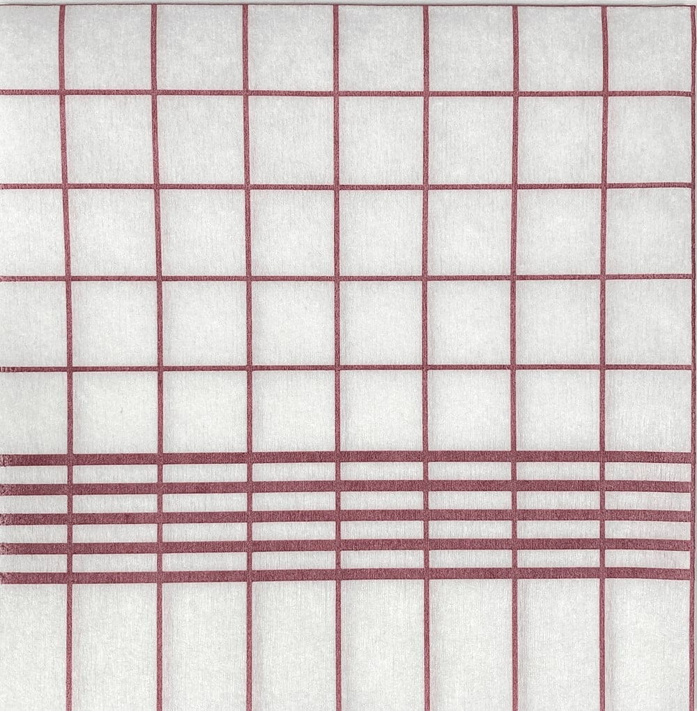 50 Stück Servietten 40x40cm 1/4 BISTROT bordeaux