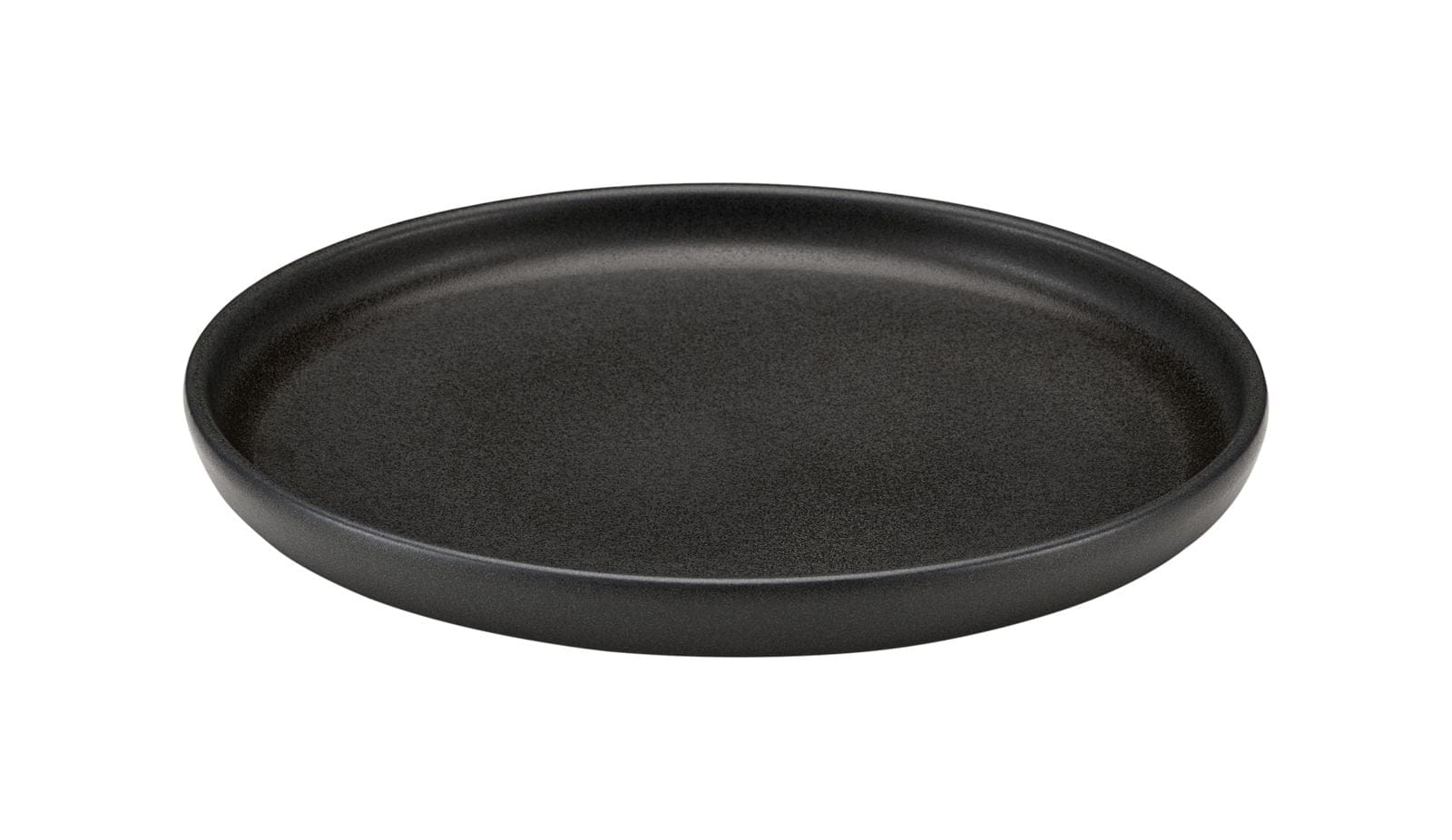 Teller coupe flach 23cm ELEMENTS schwarz