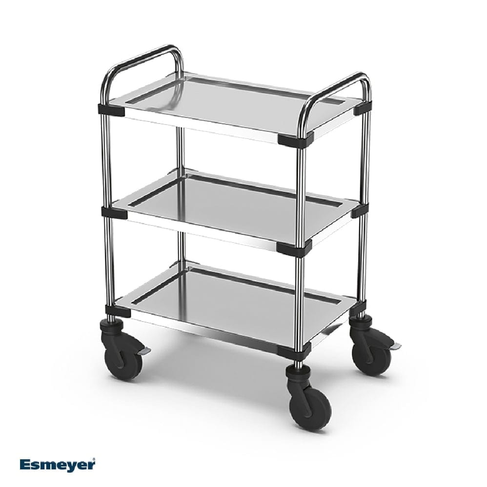 Servierwagen SW-6x4-3 Kunststoff Rollen