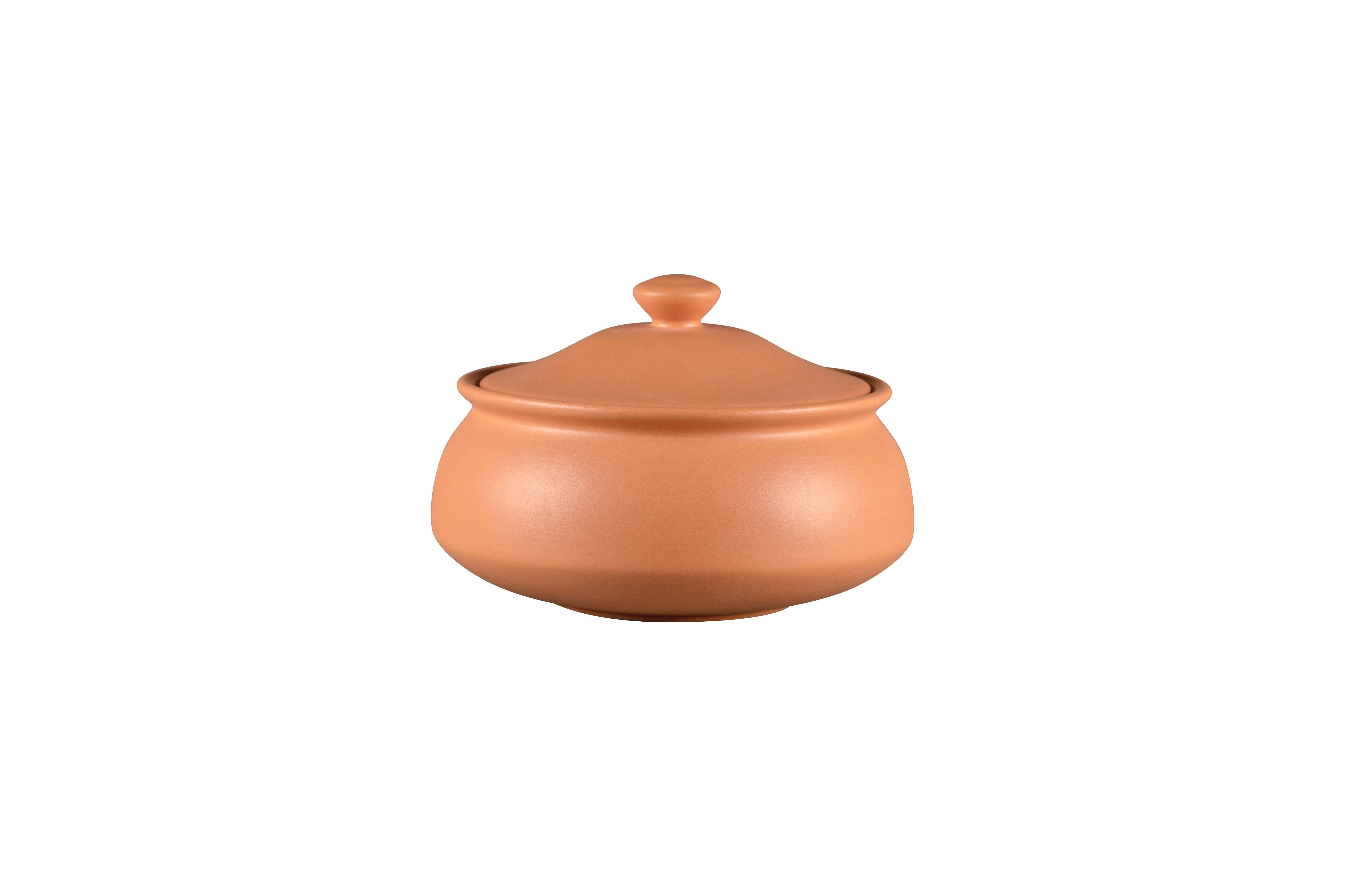 Schale Handi mit Deckel Ø18,5cm H13,3cm 1,49L BAANTNA TERO PRIMA terracotta