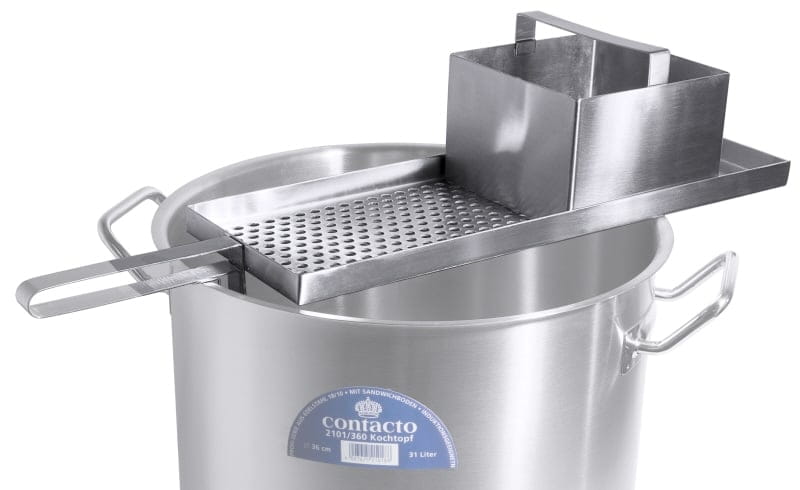 Spätzlehobel für kurze Spätzle L: 45,5cm B: 15,5cm 2l