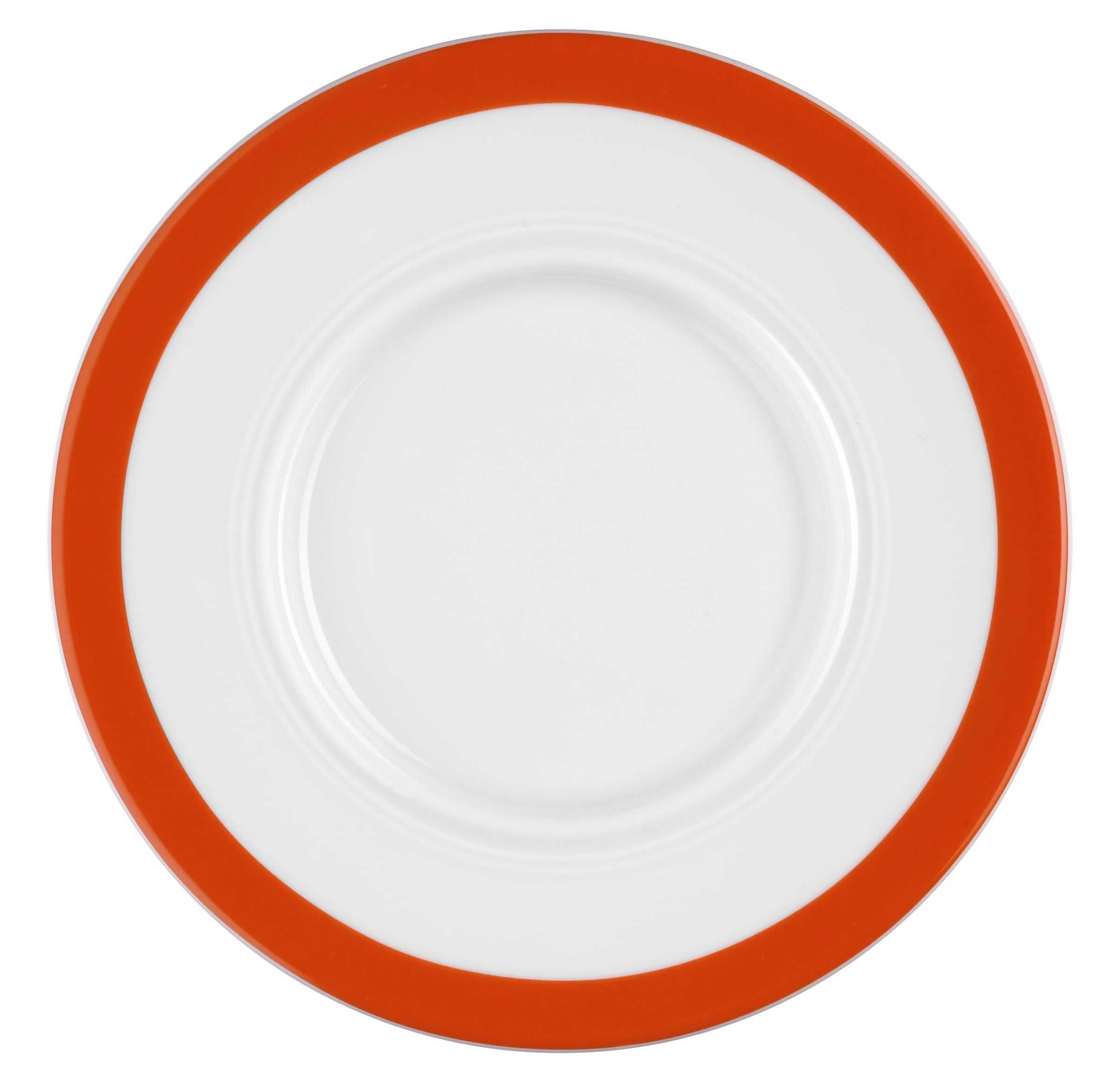 Suppenuntertasse rund mit Relief 17,5cm VITALIS rotes band