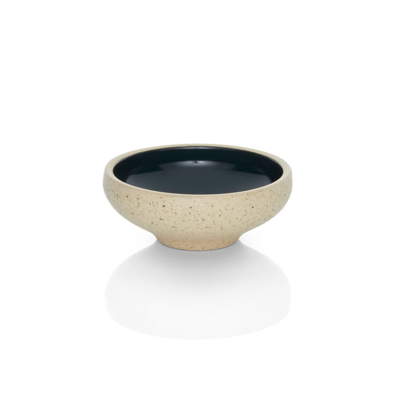 Schale Dip rund Ø8,5cm LAGOON bicolor dunkel