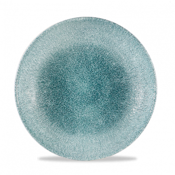 Teller flach coup 26cm RAKU jade green