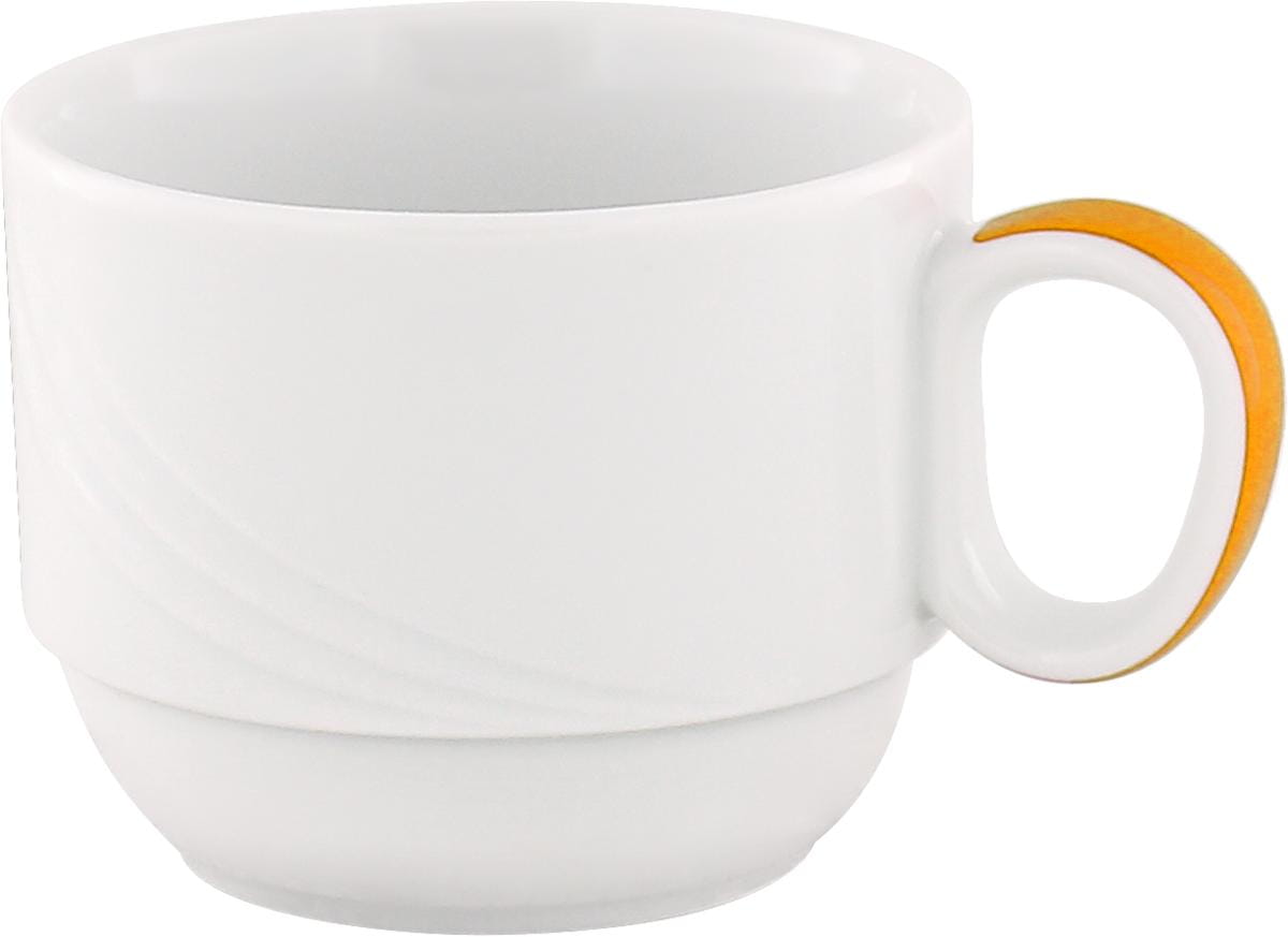 Spezialobertasse Relief 0.18l DONNA SENIOR orange stapelbar