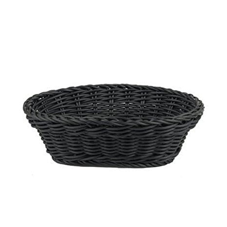 Brotkorb oval 25x17x8,5cm GASTRO schwarz