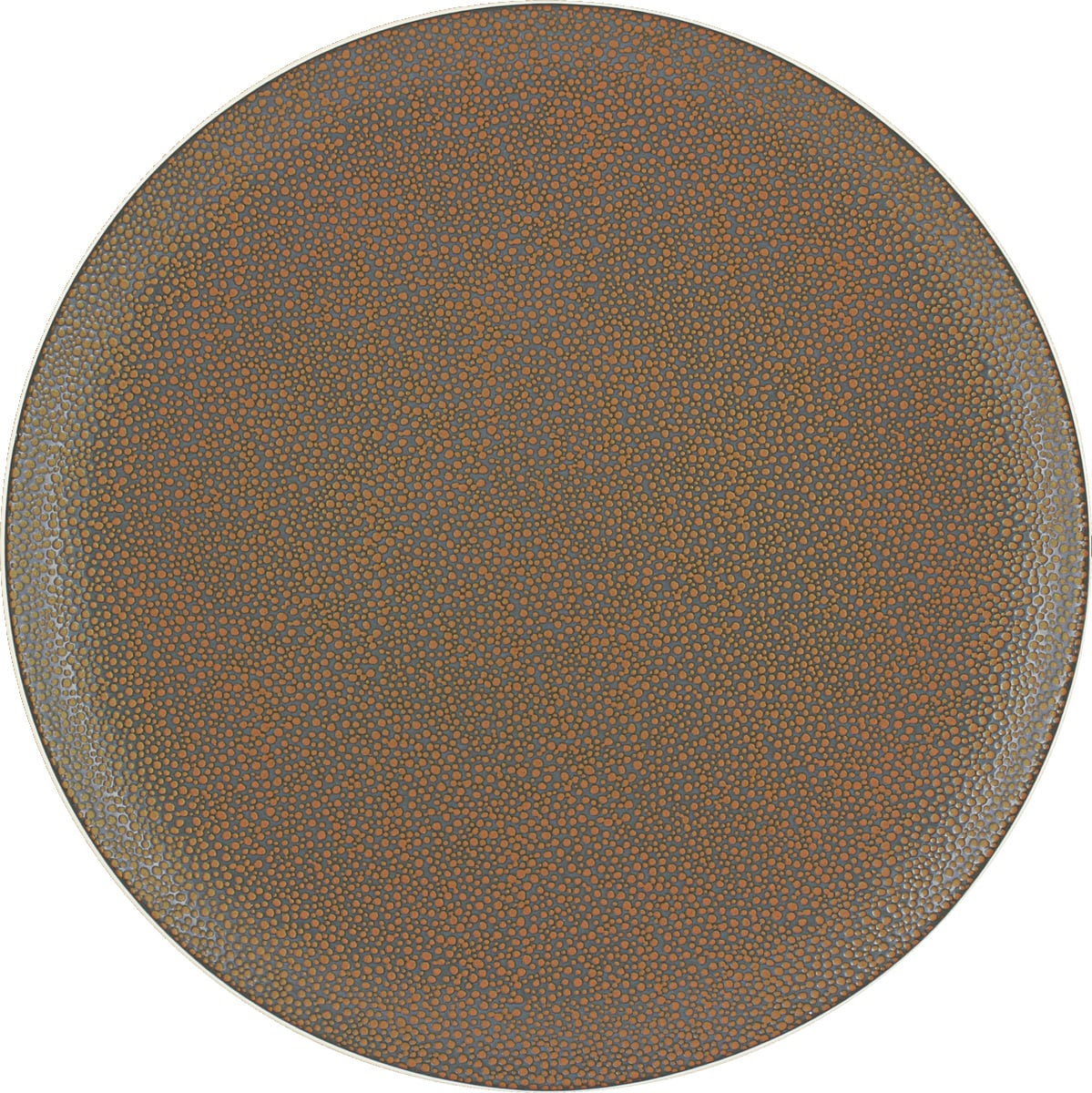 Teller flach rund coup 21cm PURITY PEARLS METALLIC gold