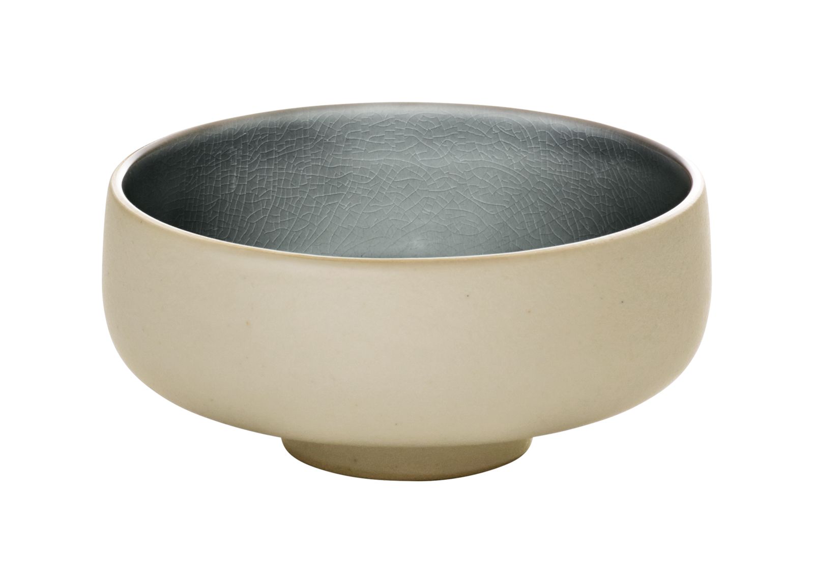 Schale rund 16cm NARA grau