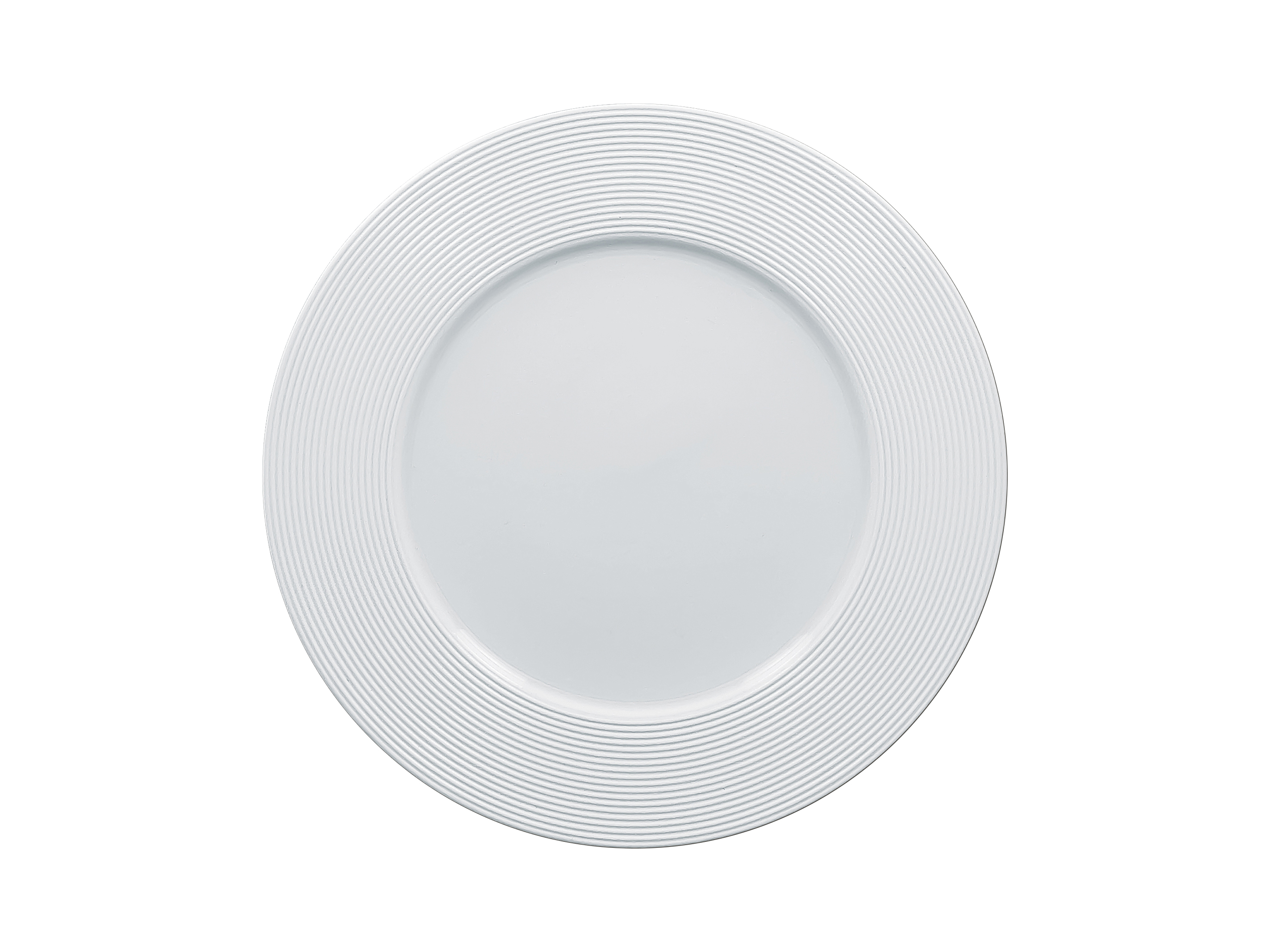 Teller flach Ø28,5cm H2,4cm EVOLUTION white