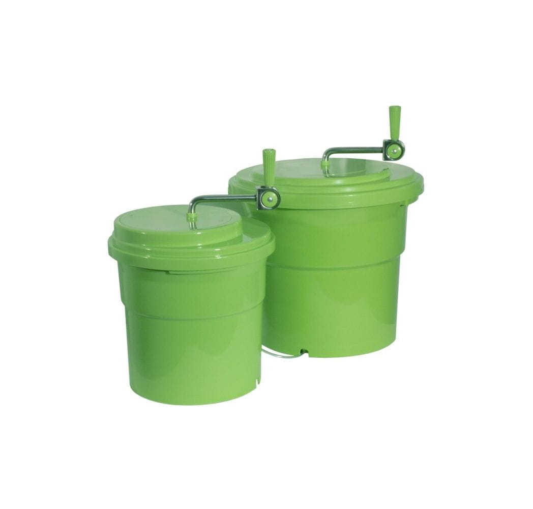 Salatschleuder für 4-5 Salatköpfe 27 l / 20 l, D: 43 cm H: 45 cm