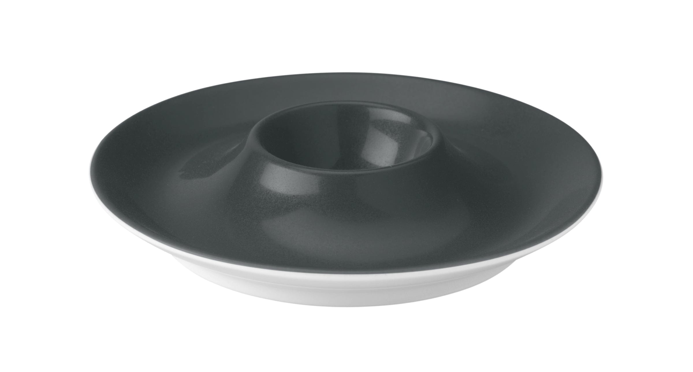 Eierbecher mit Ablage 12,5cm COUP FINE DINING anthrazit