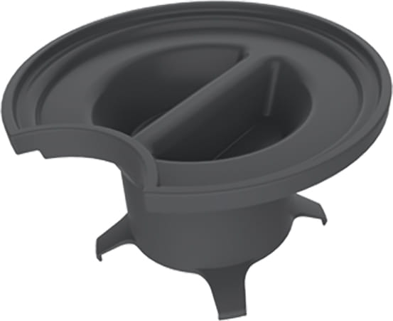 Kunststoffdeckel FLUID schwarz