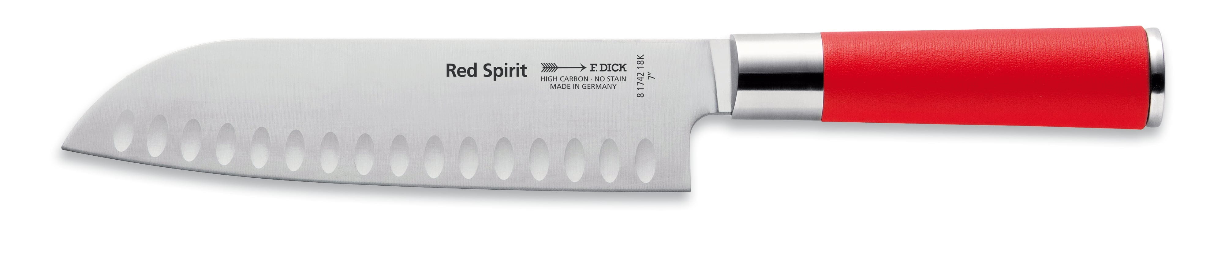 Kochmesser 18cm SANTOKU DICK RED SPIRIT