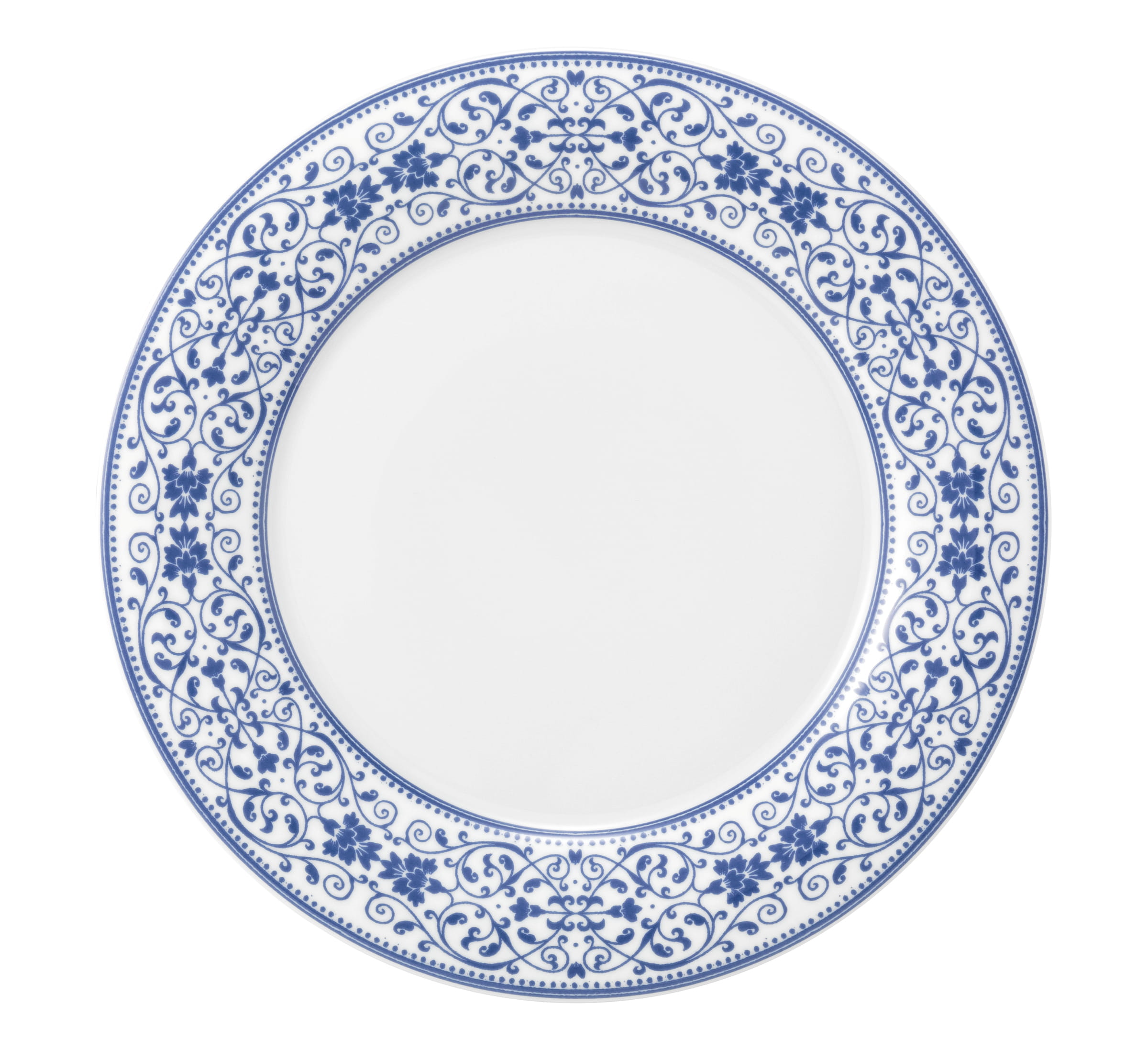 Teller rund flach 26cm Fahne SAVOY grand blue