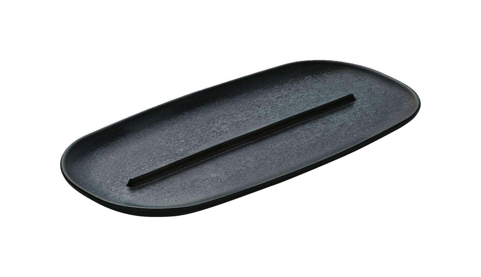 Platte oval 29x15cm COAST&COUNTRY black