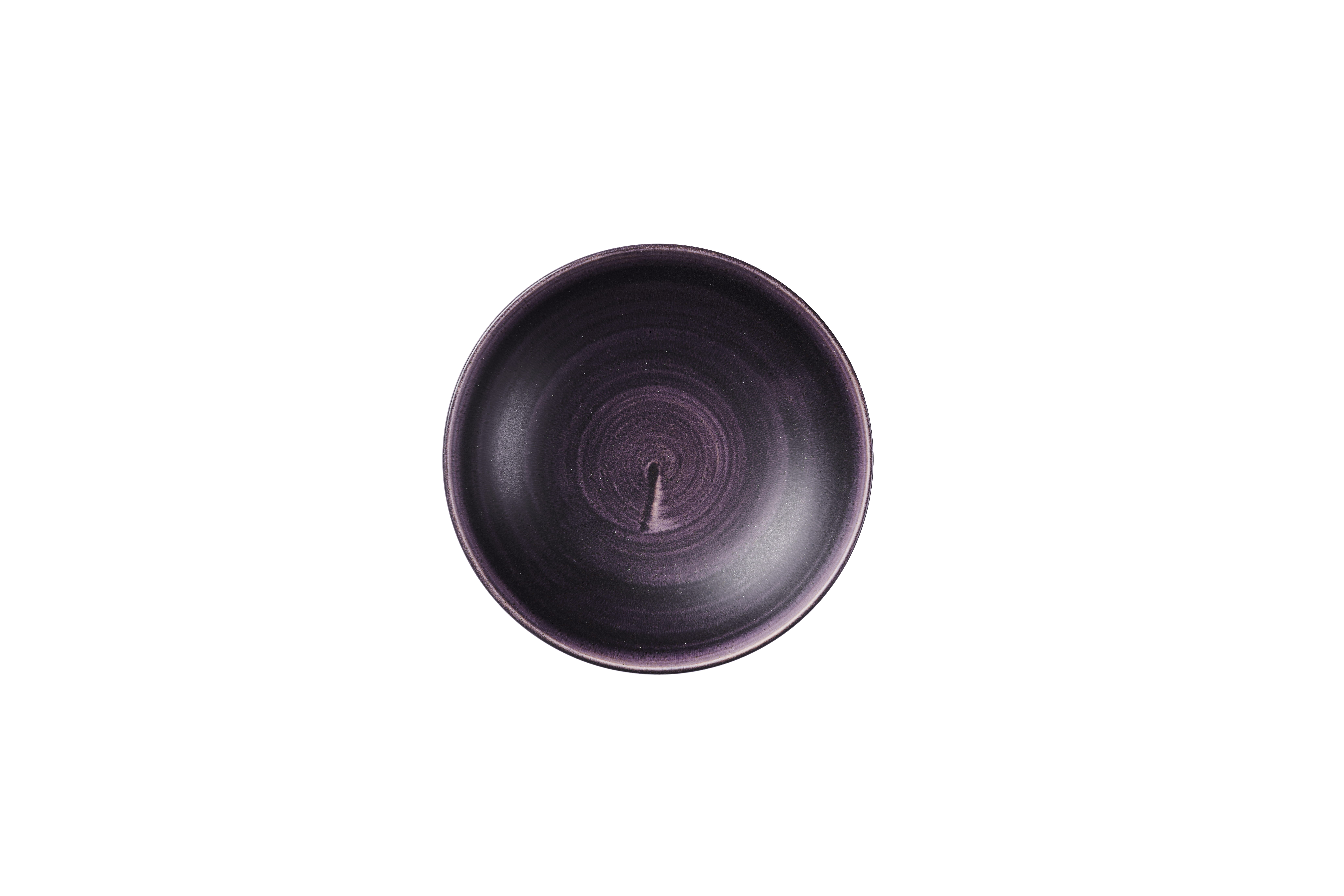 Teller tief coup 18,2cm STONECAST PATINA deep purple