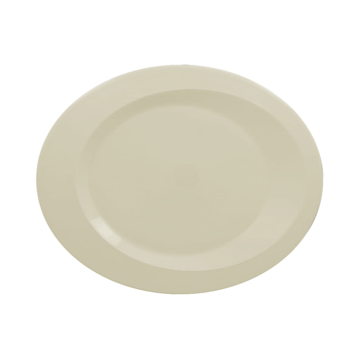 Teller oval 34,2x27,3x1,8cm GIRO white