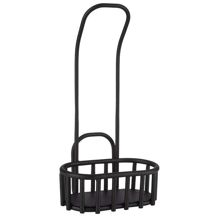 Ständer 8,5x13cm, H: 25cm URBAN Metall schwarz