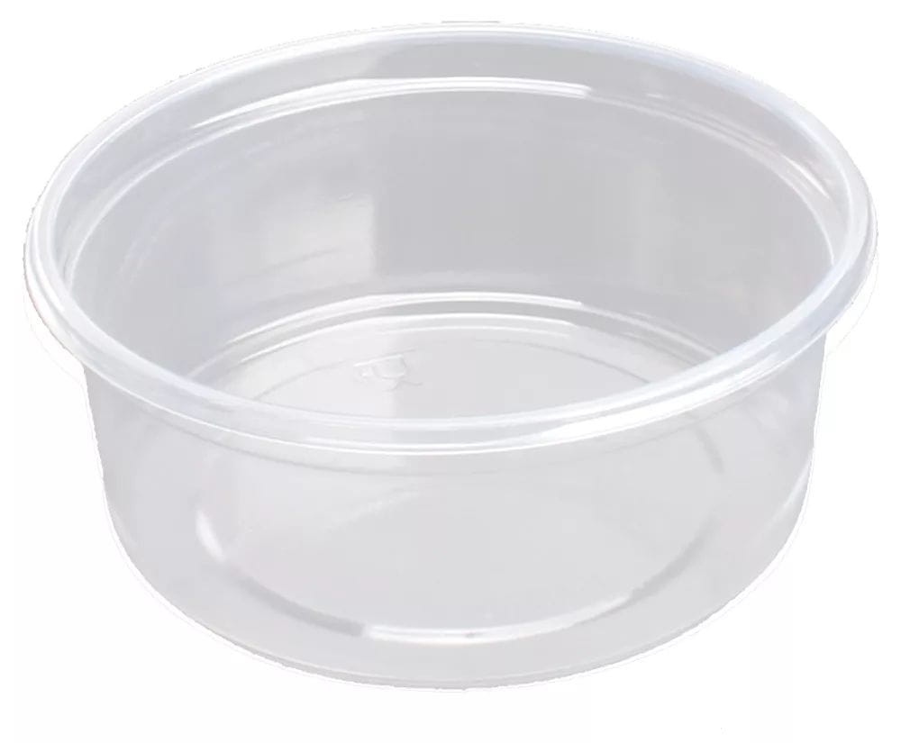 50 Stück Verpackungsbecher rund 200ml klar