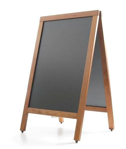 Kundenstopper Kreidetafel 50x45x85cm