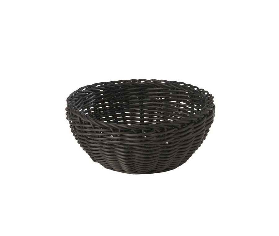 Korb rund D:20cm H:8cm PROFI LINE schwarz