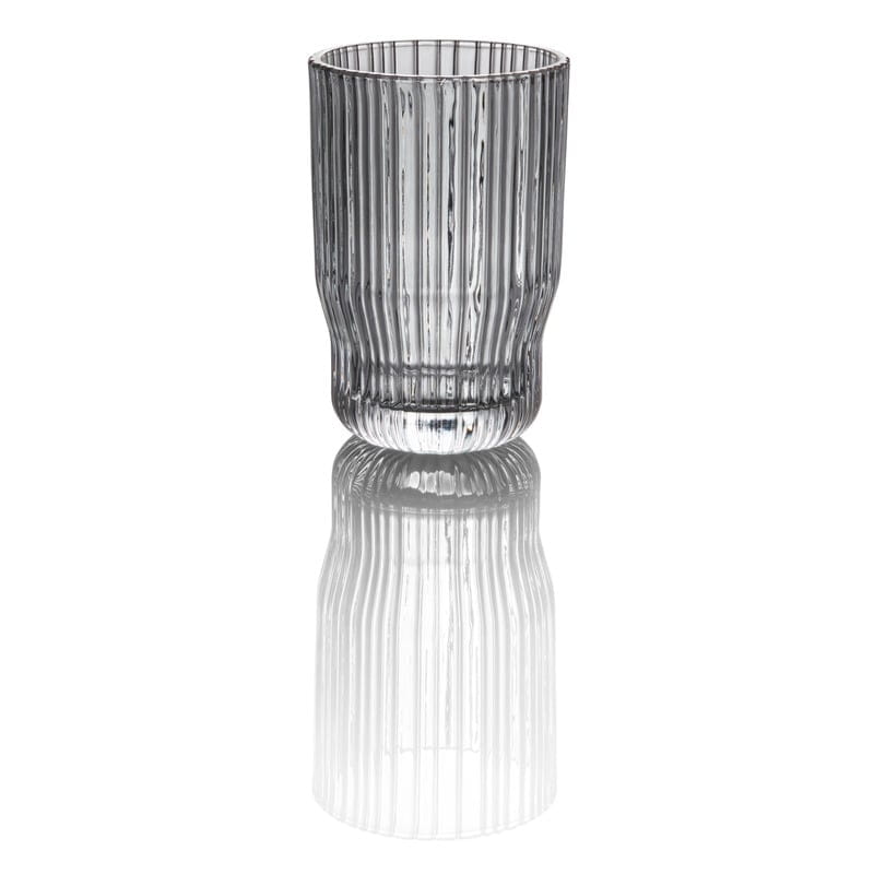 Glas H12cm STYLE LIGHTS rauch