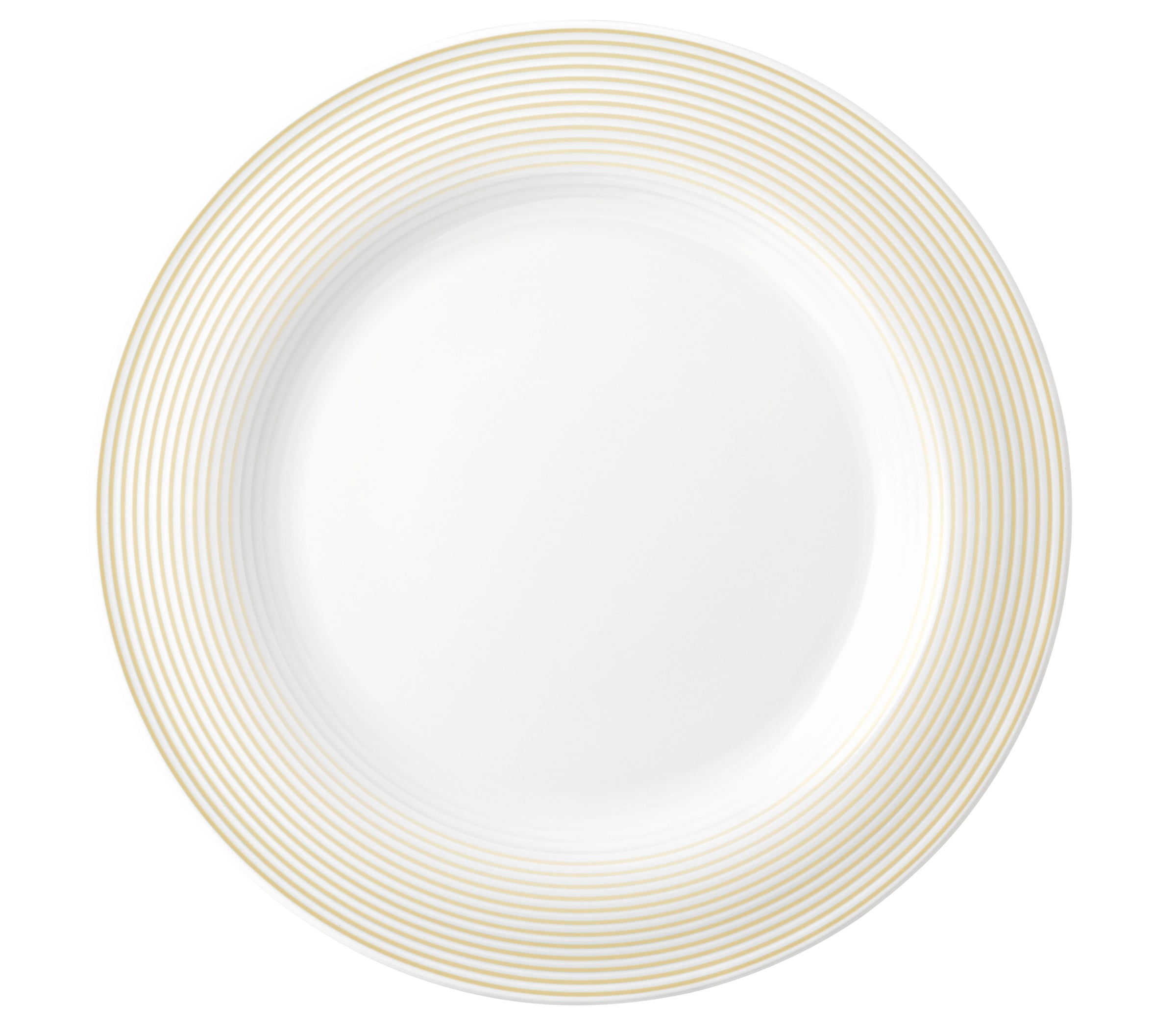 Teller rund mit Relief flach 28cm BLUES sandbeige