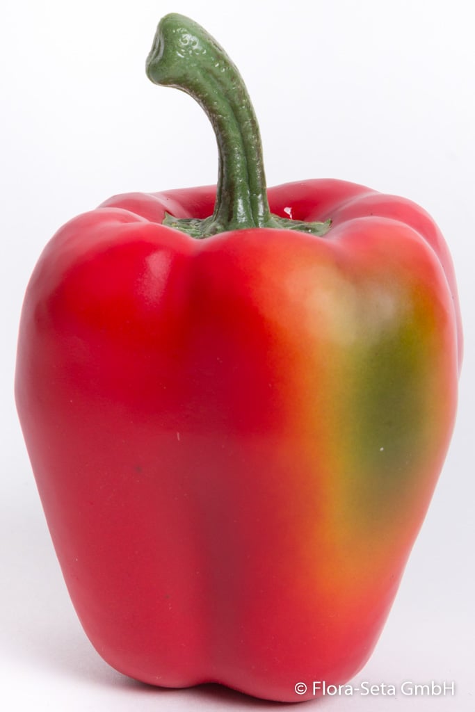 Paprika 7x8cm rot künstlich