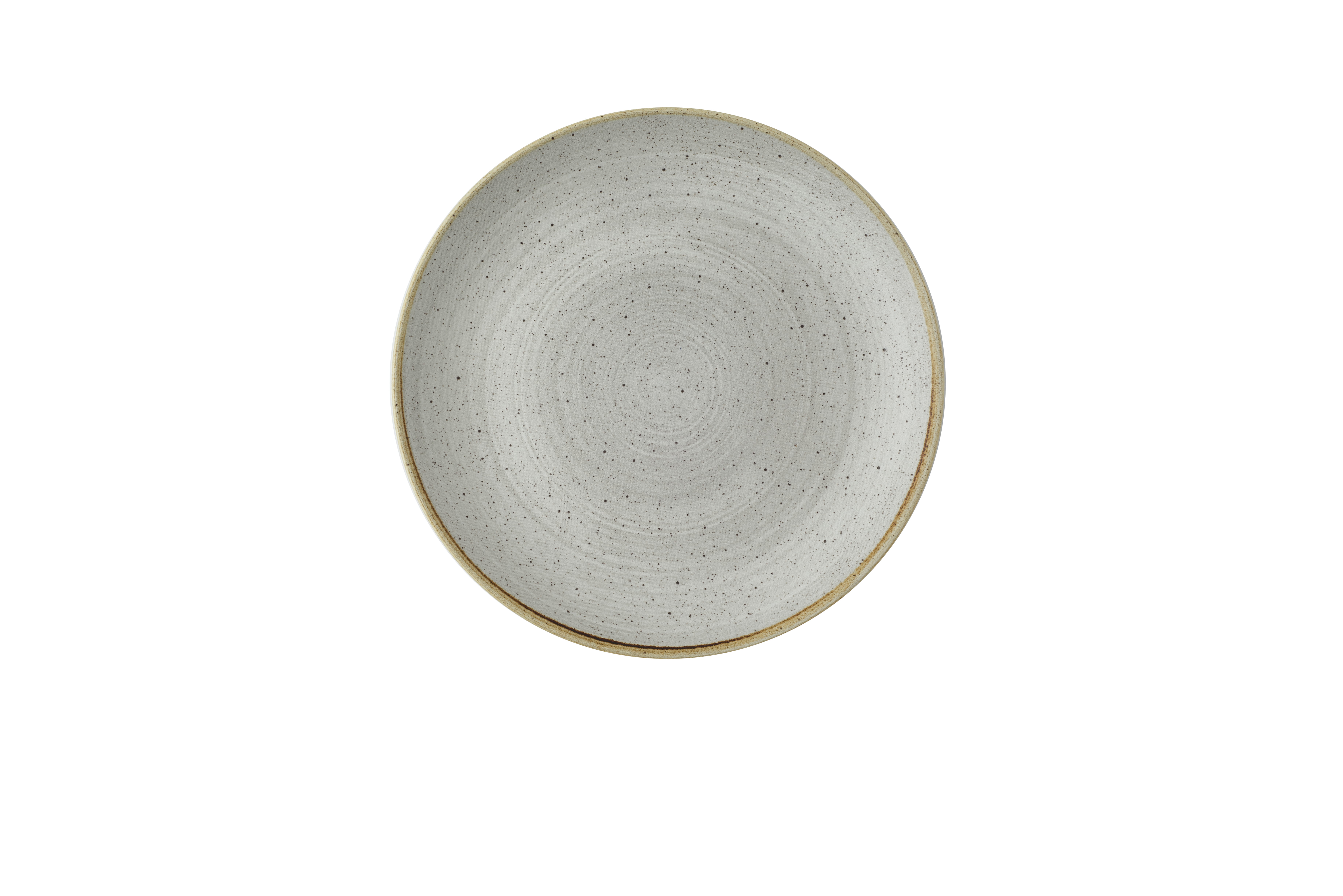 Teller flach coup 16,6cm STONECAST RAW grey