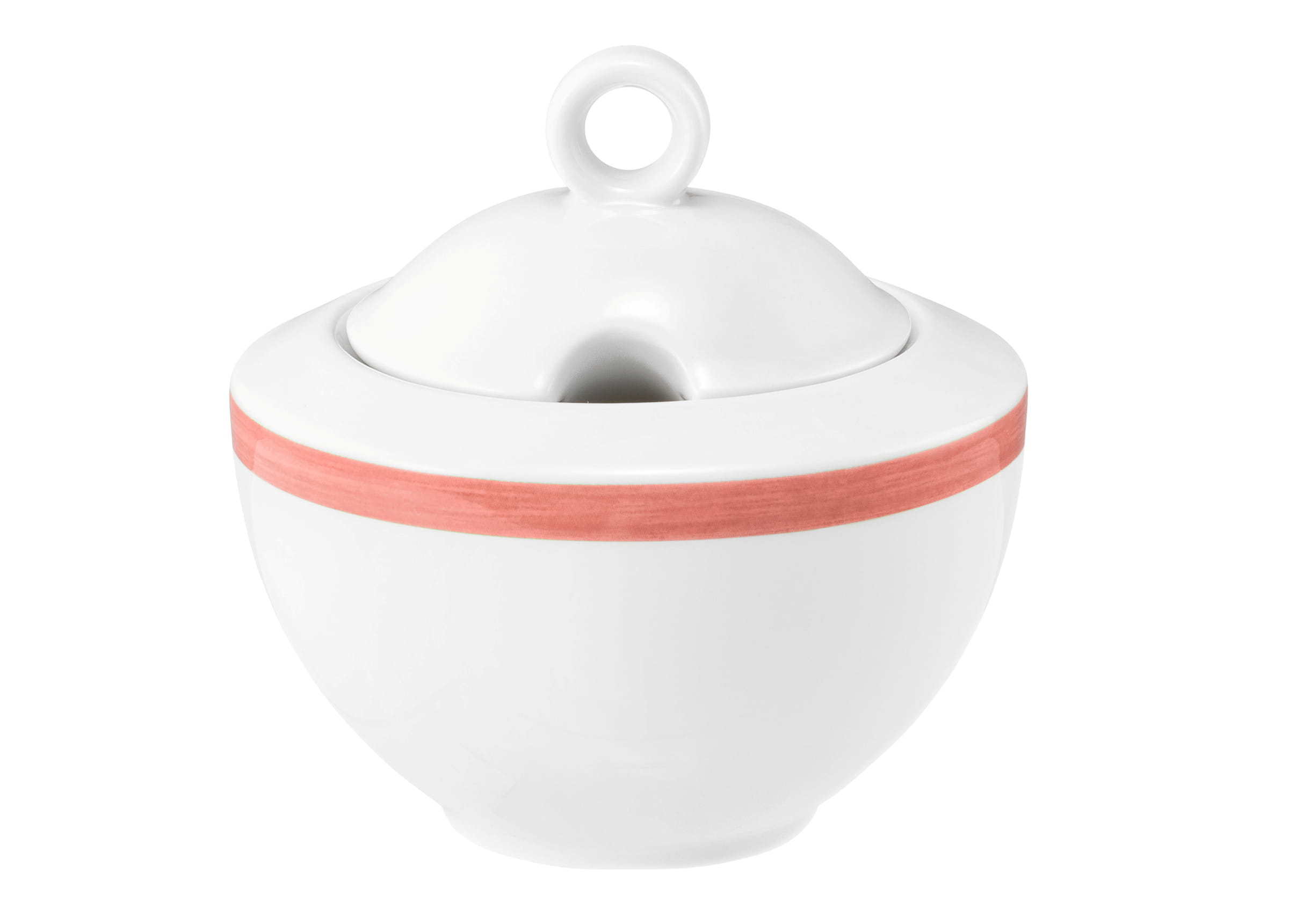 Zuckerdose rund 2 0,28l COMMUNITY pinselband rot