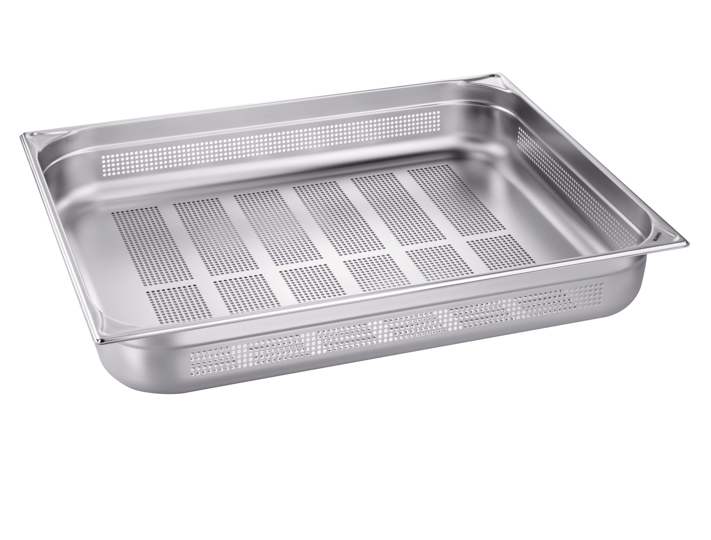 GN-Behälter gelocht 2/1-100 18/10