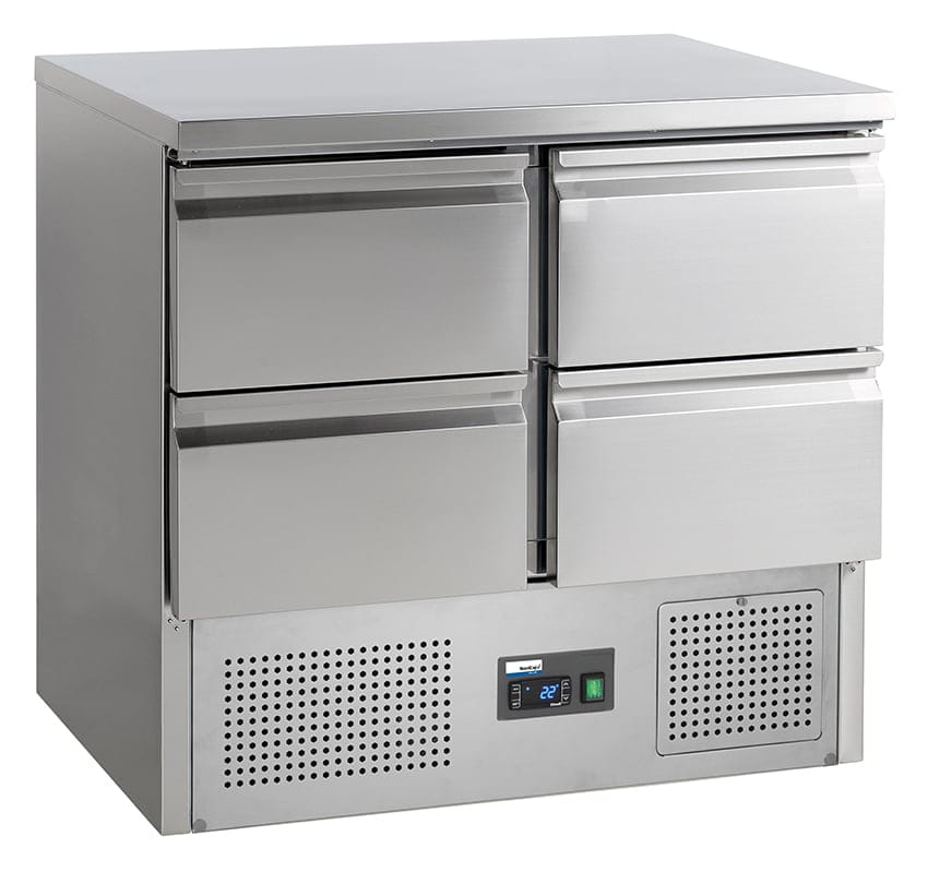 Umluft-Kühltisch GN 1/1 KT-9-4Z