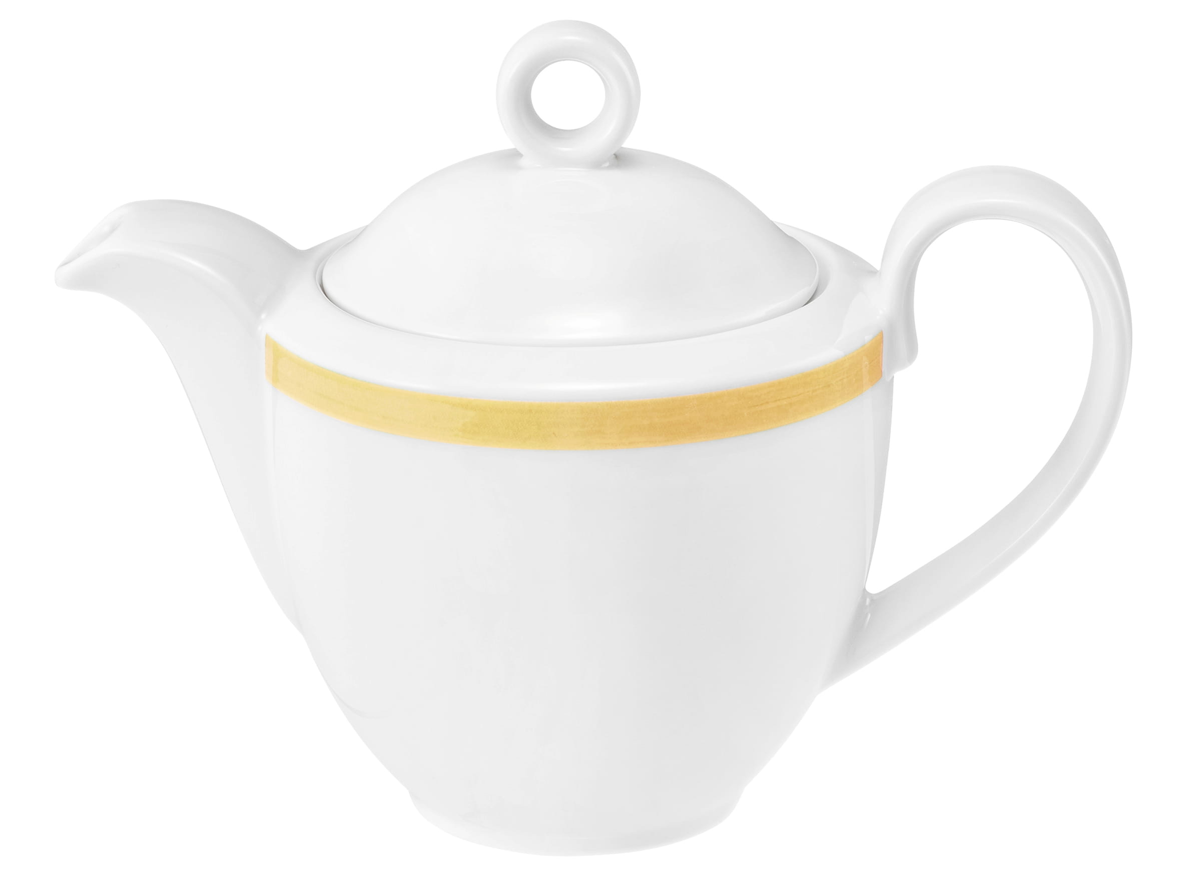 Kaffeekanne rund 1 0,38l COMMUNITY pinselband ocker