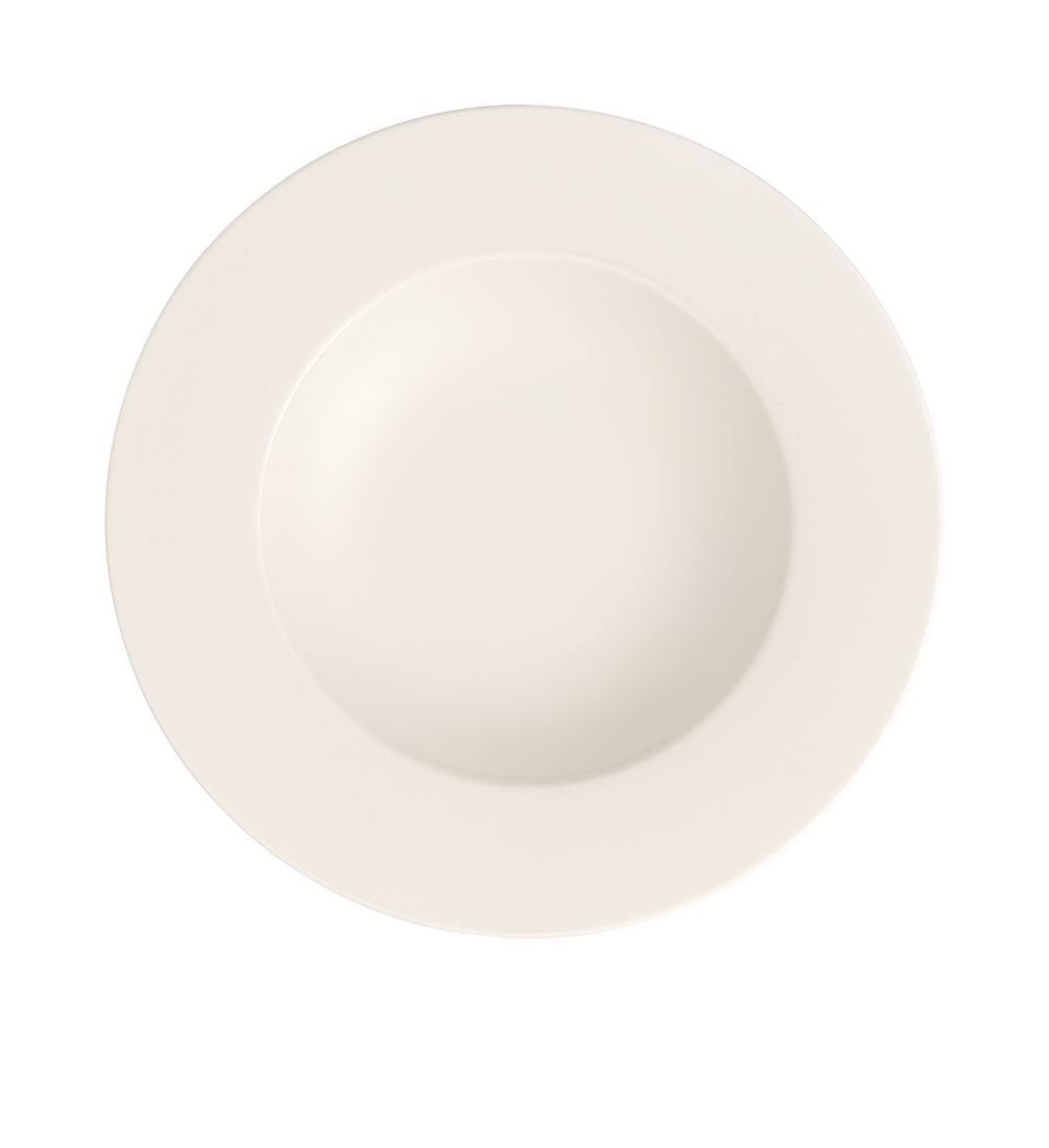 Teller tief 23cm Stella von Villeroy & Boch, weißes Hotelporzellan für Suppen und Pasta in der Gastronomie